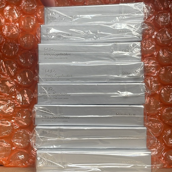 •Lot of 8• Pur Pro Eyelashes Set NIB - Picture 3 of 12